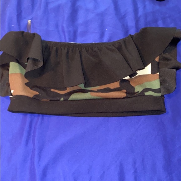 2 Piece TUBE TOP CAMO SET - Picture 2 of 3